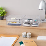 STORi Stackable Desk Drawer Organizer for Desktops and Vanities