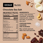 RXBAR Protein Bars, 12 Count, 22oz Box, Chocolate Sea Salt