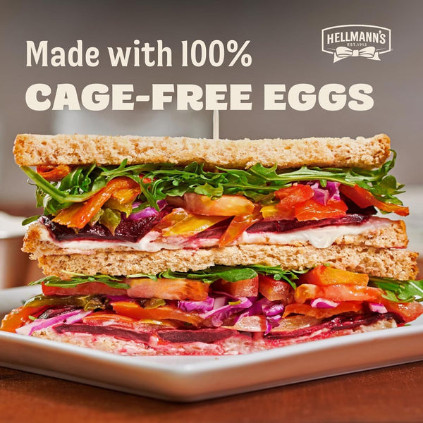 Hellmann's real mayonnaise stick packets, gluten-free, made with 100% cage-free eggs, 0.38 oz, pack of 210