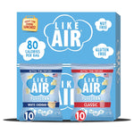 Like Air Puffcorn 5 Flavor Variety Pack, 20 Individual Bags, Gluten Free, Kosher, Non-GMO Corn Snacks