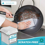 12 PCS Non Scratch Wire Dishcloths for Multi Surface Cleaning with Wire Mesh Material