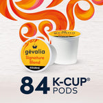 Gevalia Signature Blend Mild Light Roast K-Cup Coffee Pods, 84-count box