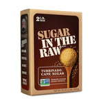 In The Raw Granulated Turbinado Cane Sugar, 2 lb Box, Pure, Natural, Non-GMO, Kosher, Vegan, Gluten Free