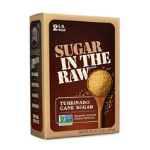 In The Raw Granulated Turbinado Cane Sugar, 2 lb Box, Pure, Natural, Non-GMO, Kosher, Vegan, Gluten Free