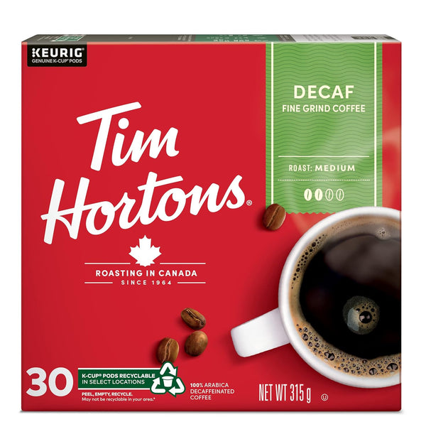 Tim Hortons Original Blend Medium Roast Coffee K-Cup Pods Compatible with Keurig Brewers