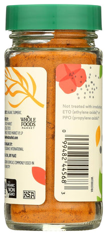 365 by Whole Foods Market, USDA Organic Turmeric Powder in 1.41 oz Container
