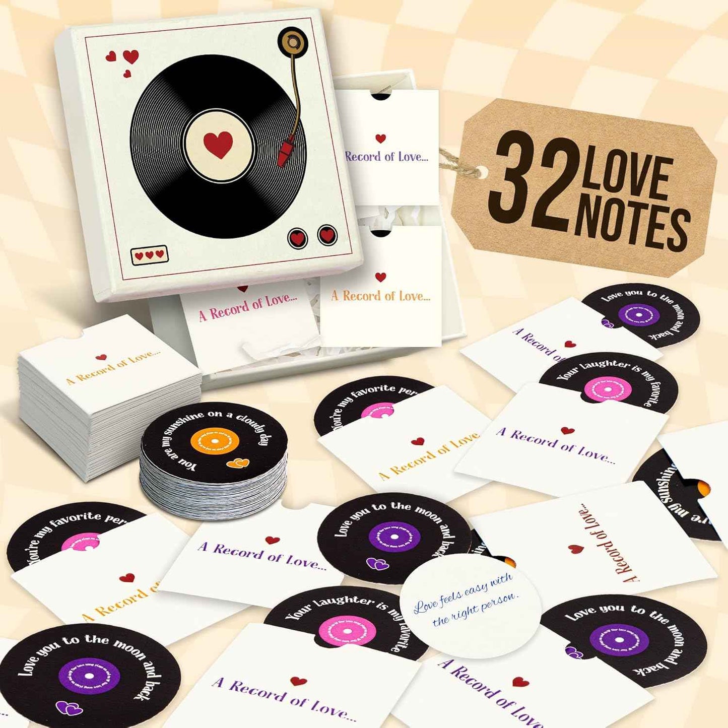 60 Mini Love Notes With Envelopes - Valentines Day Gifts For Him, Her, Boyfriend, Girlfriend - Valentines Gift For Husband, Wife - Anniversary Birthday Christmas I Love You Gifts For Couples