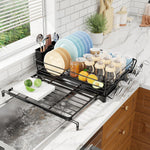 Expandable Dish Drying Rack for Kitchen Counter
