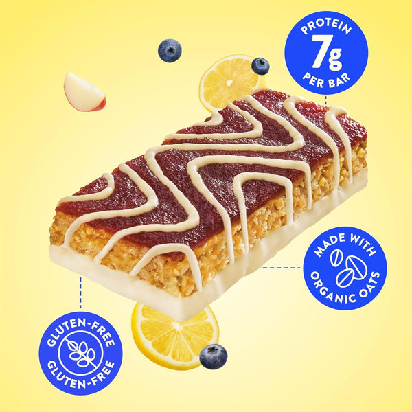 Luna Bar Mash-Ups LemonZest Blueberry Flavor 15 Pack Gluten Free Snack Bars