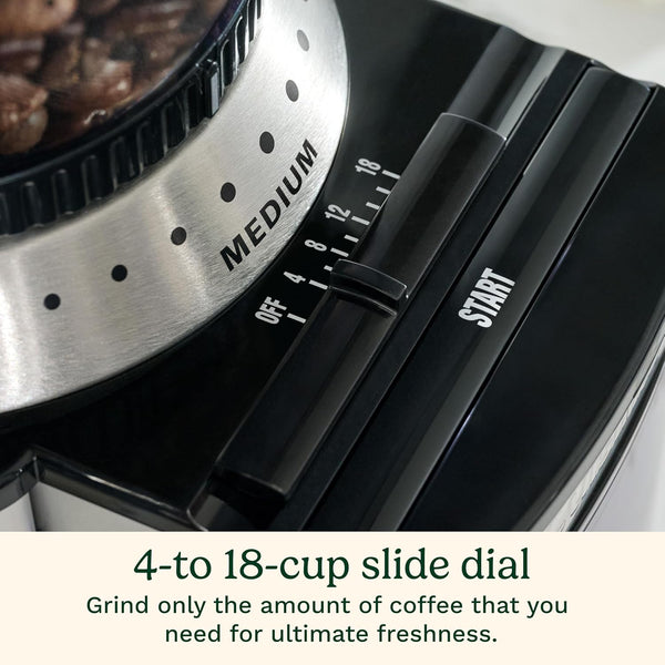 Cuisinart Electric One-Touch Automatic Burr Coffee Grinder with 18-Position Grind Selector