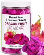 Freeze Dried Dragon Fruit Pieces, 7oz, 100% Natural, Gluten-Free, Vegan