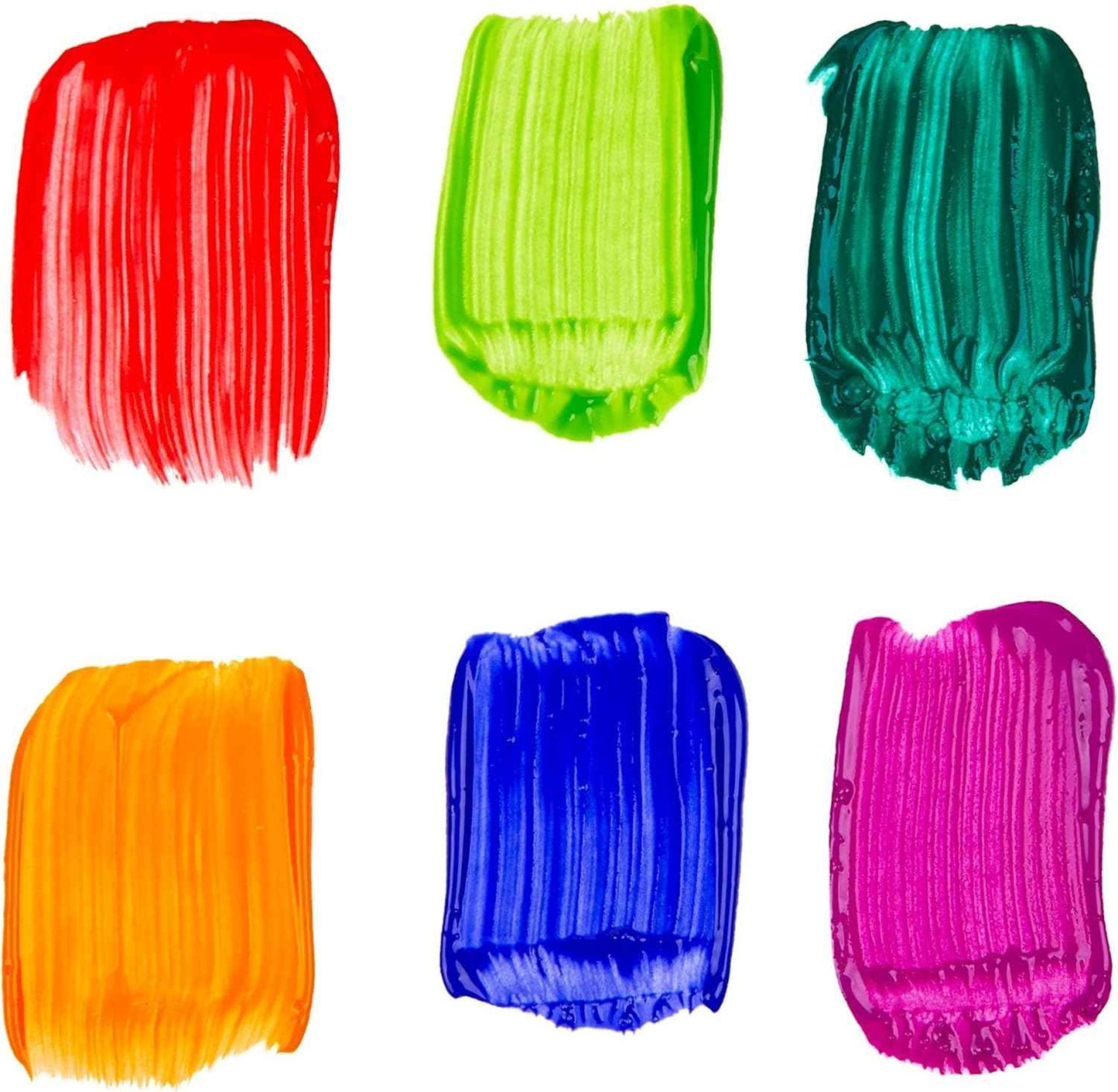 Crayola Washable Kids Paint (6ct), Assorted Bulk Paint Set for Kids, Must Have Preschool Arts & Crafts Supplies, Nontoxic, Learning Activities for Toddlers