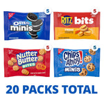 Nabisco Snacks Variety Pack with 20 Individually Wrapped Snack Packs
