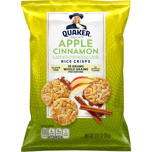 Quaker Rice Crisps 4 Flavor Variety Mix 15 Count