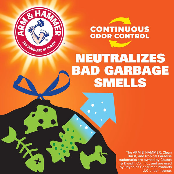 Hefty Ultra Strong 30 Gallon Trash Bags with Fabuloso Scent