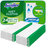 Swiffer Sweeper Wet Mopping Cloths for Floor Cleaning, 24 Count, Open-Window Fresh