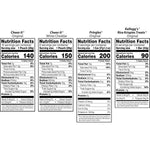 Kellogg's Cheez-It, Pringles & Rice Krispies Treats Snacks Mega Variety Pack, 30.1oz Box, 30 Count, Assorted Flavors