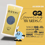GOSHI exfoliating shower towel - rip-resistant exfoliating washcloth for all skin types - made in japan - soft and gentle