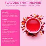 Dragonfruit Loose Leaf Tea - Hibiscus, Dragonfruit & Pineapple - Premium Herbal Fruit Tea
