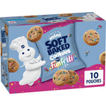 Pillsbury Mini Soft Baked Chocolate Chip Cookies, 10 Count, 10 oz Snack Bags