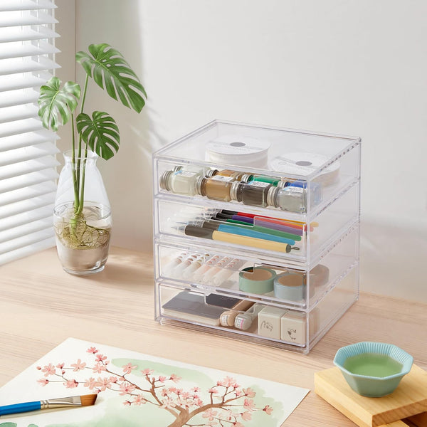 STORi Stackable Desk Drawer Organizer for Desktops and Vanities