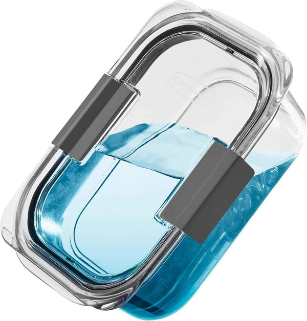 Rubbermaid Brilliance 44-Piece Food Storage Containers Set, BPA Free, Airtight, Leak-Proof, Dishwasher and Freezer Safe