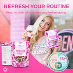 Dragonfruit Loose Leaf Tea - Hibiscus, Dragonfruit & Pineapple - Premium Herbal Fruit Tea