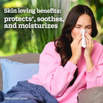 Kleenex Lotion Facial Tissues with Coconut Oil, 3 Flat Boxes, 120 Tissues Per Box, 3-Ply