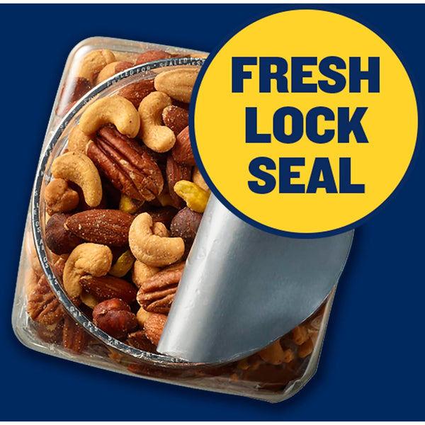 PLANTERS Deluxe Salted Mixed Nuts, 34oz Container