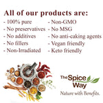 The Spice Way - Premium Crushed Aleppo Pepper Flakes 4 oz Kosher Non GMO Halaby Pepper Flakes Pul Biber Marash Chili Pepper
