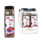Badia Chia Seed, 22 oz - High Fiber, Omega-3, Protein, Energy Boost - Smoothies, Yogurt, Baking, Oatmeal
