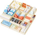 18-pack drawer organizer for nursery and bedroom storage