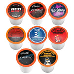 Variety Pack of 40 High Caffeine Coffee Pods for Keurig K Cup Brewers