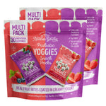 Nature's Garden Probiotic Yoggies Multi Pack, 21oz, High Fiber, Real Fruit Pieces, No Artificial Ingredients