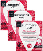 Summer's Eve 12-count Ultimate Odor Protection Daily Feminine Wipes with pH-balanced boric acid formula