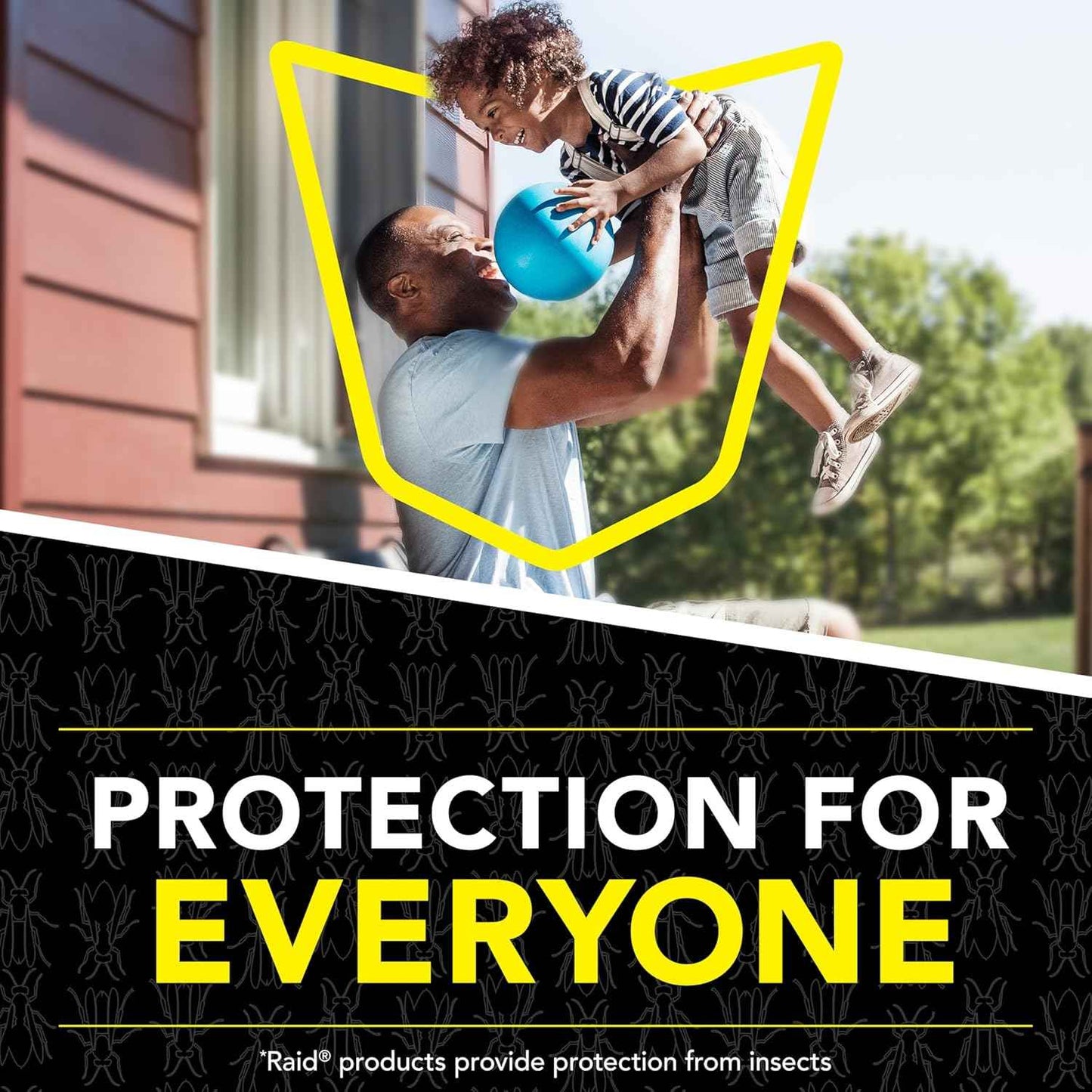 Raid Max Foaming Wasp & Hornet Killer, Fast Coverage Foam, Bug Killer Kills The Entire Nest, 16.5 oz