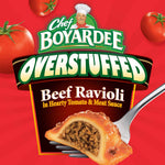 Chef Boyardee Overstuffed Beef Ravioli, 15 oz, 12 Pack, Ready-to-Eat Meals, Convenience Foods, Beef Ravioli