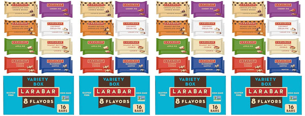 Larabar Fruit and Nut Bars Variety Pack, 16 Count, 26.4 oz, Gluten Free and Vegan