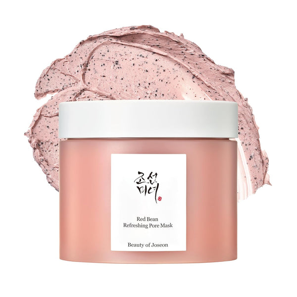 Beauty of Joseon red bean pore refreshing mask mud cream hydrating wash off pack 140ml for men and women skin care