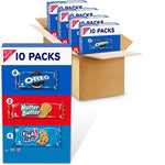 Nabisco Cookies Variety Pack with OREO Nutter Butter and CHIPS AHOY Cookies