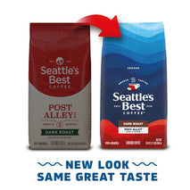 seattles best coffee dark roast ground coffee post alley 100 arabica 20 oz bag