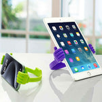 Honsky green/purple thumbs-up phone stand for tablets, e-readers and smart phones - 2 count
