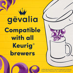 Gevalia Frothy 2-Step Artificially Flavored Mocha Latte Espresso Style K-Cup Coffee Pods & Froth Packets Kit
