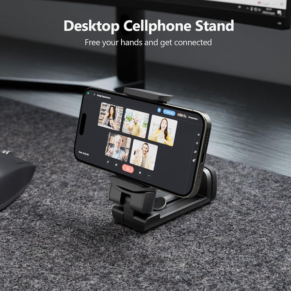 Universal Phone Holder for Airplane Travel with 360 Degree Rotation