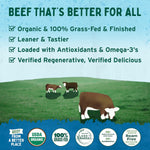 Verde Farms, Ground Beef 93% Lean/7% Fat, Organic, Grass-Fed, 1 lb