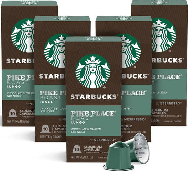 Starbucks Nespresso Original Line Blonde Roast Espresso Pods 50-count