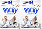 Glico Pocky Strawberry Cream Covered Biscuit Sticks 9 Individual Bags 3.81 oz