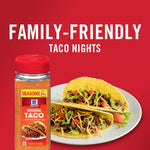 McCormick Original Taco Seasoning Mix, 8.5 oz, No Artificial Flavors, Classic Flavor, Family Favorite, Mild Heat