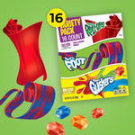 Fruit Roll-Ups, Fruit by the Foot, and Gushers Variety Pack, 16 Pouches, 10.2 oz, Gluten Free