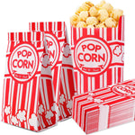 VOISEN Paper Popcorn Bags, 200 Pack, 1oz Individual Servings for Popcorn Machines